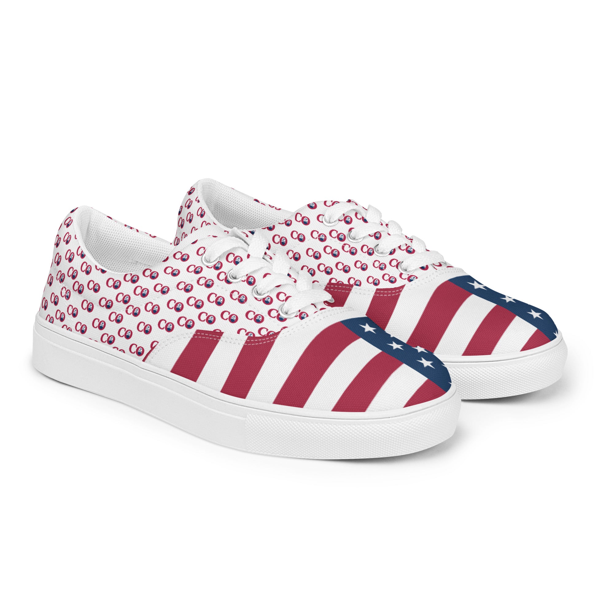 Men’s lace-up canvas shoes - America